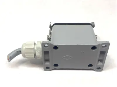 Used ILME Socket Enclosure w/ 16A 500V 6-Pin Socket Connector Accessories Michigan US | Maverick Industrial Sales #1400769
