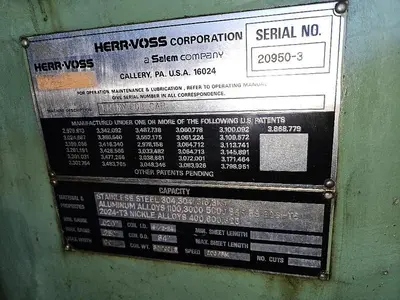 30,000 LB Herr-Voss Entry Coil Car