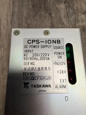Used YASKAWA CPS-10NB Misc Electrical & Power Parts South Carolina US | ESS Industrial Equipment Sales #1318082