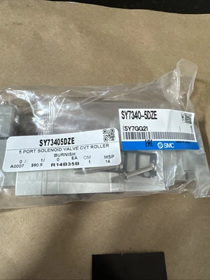 New SMC SY7340-5DZE Solenoid Valve Warranty Fast Shipping 🇺🇸