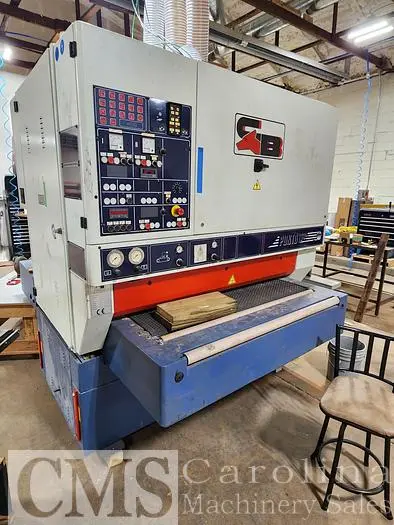 Used 2000 CB LEVIGATRICI 2NRT 1320 WIDE BELT SANDER Woodworking Sanders | CAROLINA MACHINERY SALES #421000