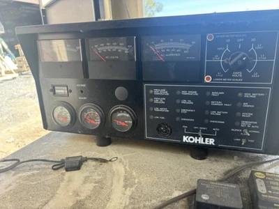 Kohler 60RZG 60 KW Gas Generator CNG / Propane GM 5.7 L gas engine 3 phase