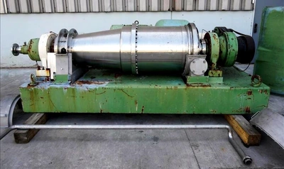 Flottweg Z5L decanter centrifuge, 316SS.