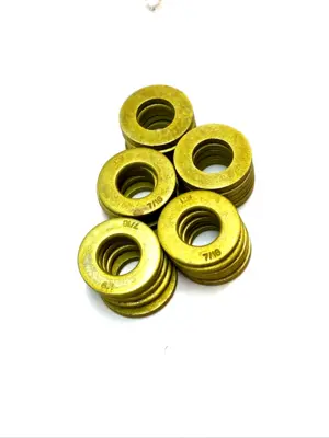 USED MCMASTER-CARR TENSION FLAT WASHERS 7/16"