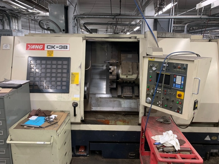 Used 1997 YANG CK-3B CNC Lathes Vermont US | Two Spade Machinery LLC #507170