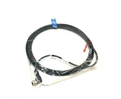 USED KEYENCE SINGLE ENDED CONNECTION CABLE M12 L-SHAPED CONNECTOR