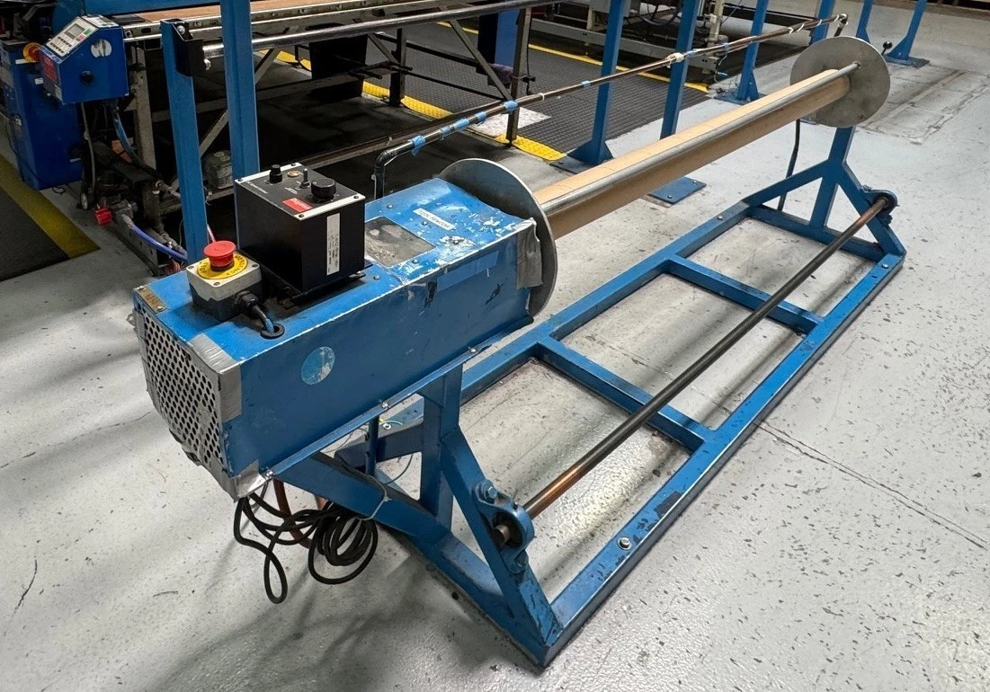 70” Plastic Rewinder With  Dayton DC Speed Control