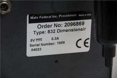 USED Mahr Federal 832