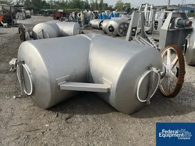 USED Patterson-Kelley 50 cu ft Patterson Kelley Twin Shell Blender