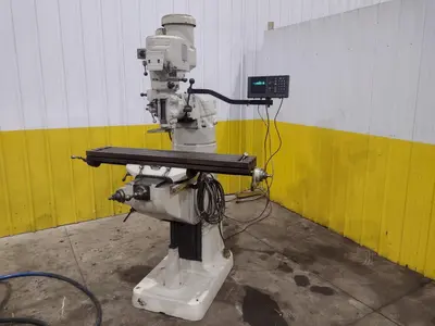 2 HP BRIDGEPORT SERIES I VERTICAL RAM TYPE MILL: YOBRO #24807