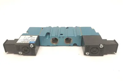 461A-BOA-DM-DDAJ-1KJ, 461A-B0A-DM-DDAJ-1KJ | MAC Valves 461A-BOA-DM-DDAJ-1KJ Double Solenoid 3-Pos Pilot Valve 24VDC 1/4"NPTF - New Other