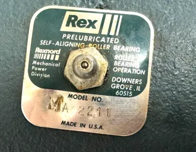 NEW REXNORD MA-2211 SELF-ALIGNING ROLLER BEARING 2-11/16" MA2211
