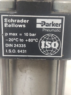 🔥Parker Schrader Bellows Pneumatic Cylinder B32-2110A Ø 32x40