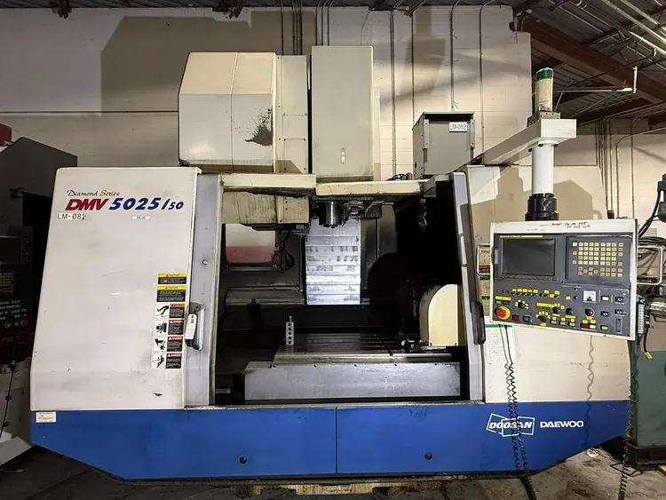 Used DAEWOO DMV-5025 Vertical Machining Centers Ontario CA | Gizmo Machine Tools #787545