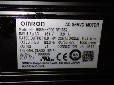 New | in-Stock OMRON R88MK90010FBS2 Servo Motors | HGR 24 #730720