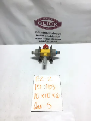 SMC VHS50-06-XG-X2127 Pneumatic Safety Lockout Shutoff Valve w/Silencer Press 0.1-1.0MPa