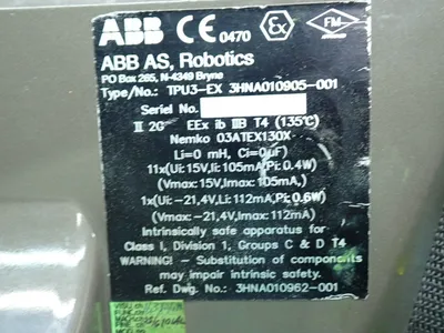 USED ABB 3HNA010905001