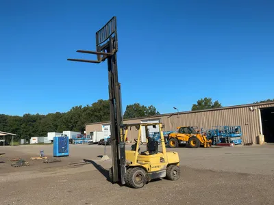 Used HYSTER H65XM DIESEL Internal Combustion Forklifts: Pneumatic Tire Michigan US | Miedema Asset Management Group #1444917