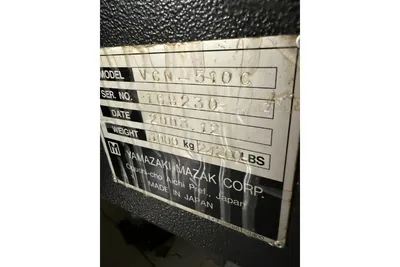 Used _UNKNOWN_ _UNKNOWN_ Vertical Machining Centers Utah US | KD Auctions #1548931