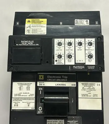 Used SQUARE D LX36250G Miscellaneous Equipment (Electrical & Power) Ohio US | Surplus Asset Holdings #1209058