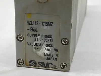 NZL112-K15MZ-E65L | SMC  Multi-Stage Vacuum Ejector -  Used