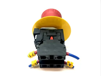 USED SIEMENS EMERGENCY STOP RED MUSHROOM BUTTON