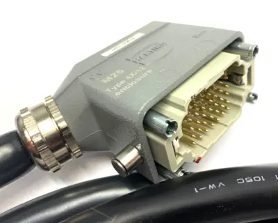 USED FANUC CABLE AND PANEL ASSEMBLY