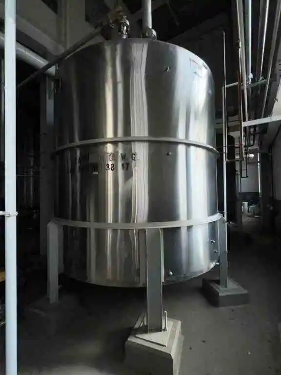 4000 gal stainless steel tank