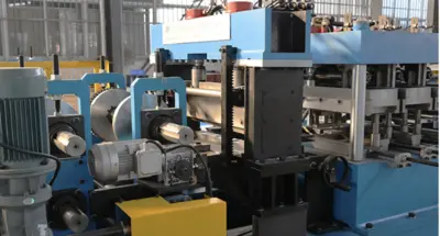 Pre-Cut CZ Purlin Roll Forming Machine in Shanghai, China
