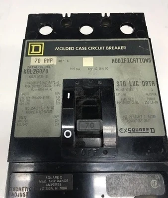 USED Square D KAL26070