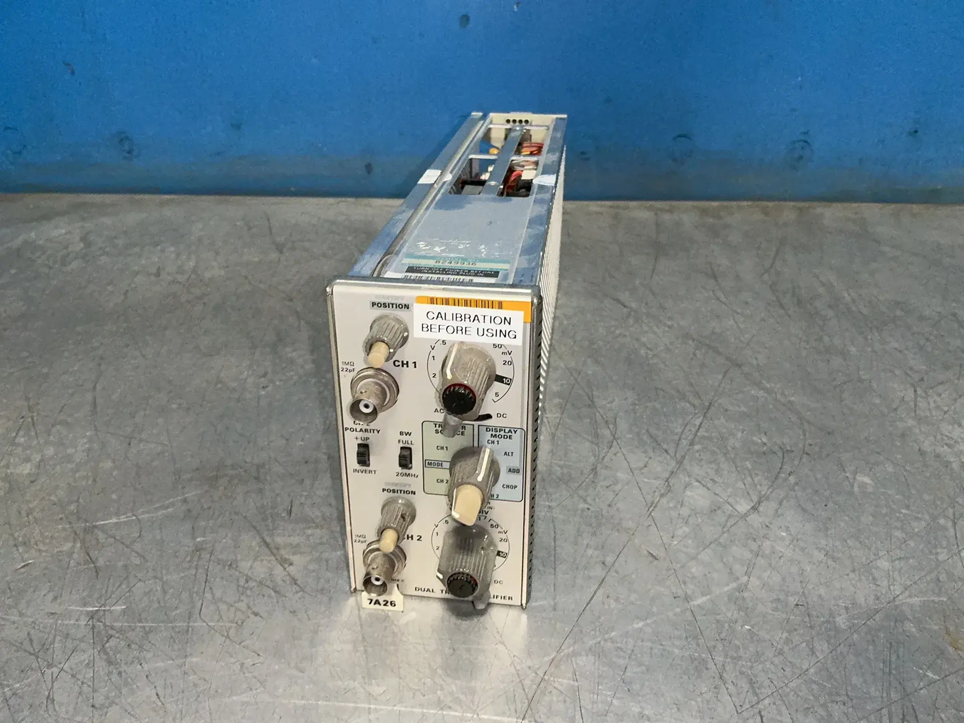 Used TEKTRONIX 7A26 Oscilloscope Accessories Ohio US | HGR 24 #1463372
