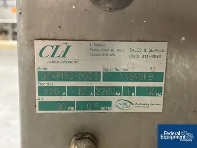 USED CLI CLI Inline Capper, Model UCAP150