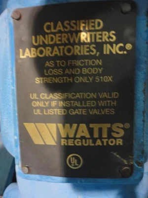 Used WATTS REGULATOR _UNKNOWN_ Valves/Fittings | OCO Industrial #1625925