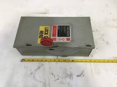 Eaton Cutler Hammer DH322FGK 60 Amp Heavy Duty Safety Switch Disconnect