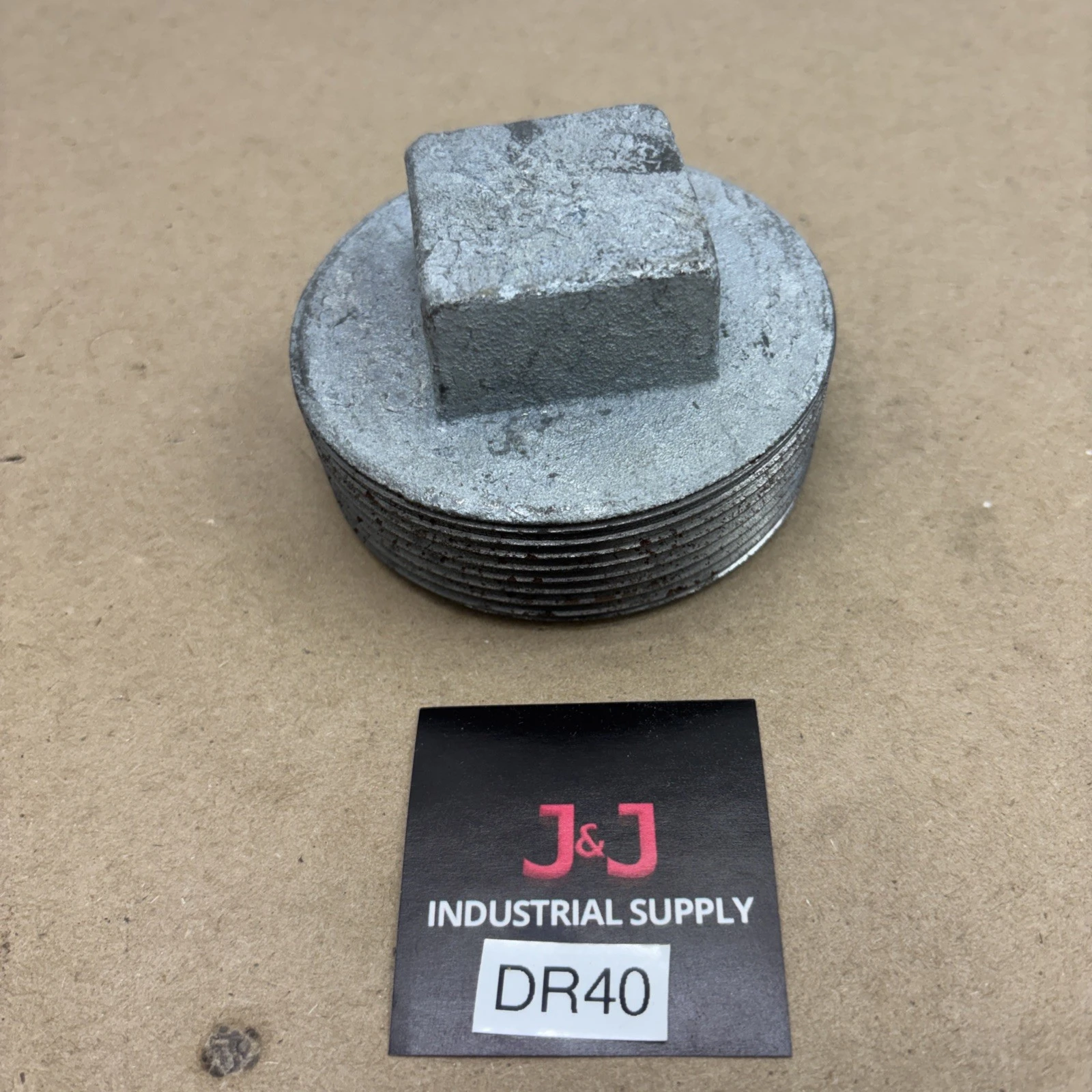 NEW Msc 3” Galvs Square Head Plug