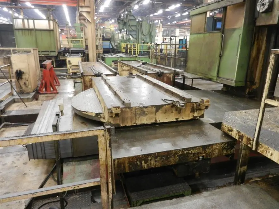 USED CNC SCHARMANN TURNTABLE 3500 X 1650 MM