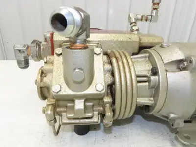 Airtech L-21-G1 Oil Flooded Rotary Vane Vacuum Pump 15 CFM 1Hp 230/460V 3PH