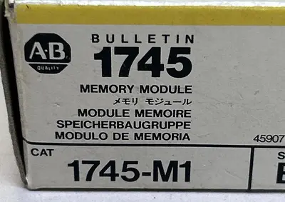 New | in-Stock ALLEN-BRADLEY 1745-M1 Memory Ohio US | Surplus Asset Holdings #1227743
