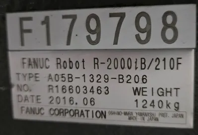 Used 2016 FANUC R-2000IB/210F + R30IB Robots Michigan US | iGAM Industrial Marketplace #1144065