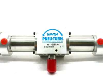 NEW BIMBA PNEU TURN CPT-00822-A ROTARY ACTUATOR A50 MAX PRESSURE CPT00822A