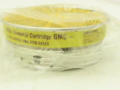 MSA 459317 Respirator Chemical Cartridge Filter /Acid Gas  Lot of 10