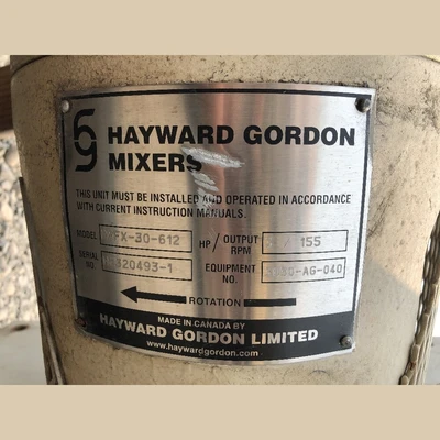 Hayward Gordon HRFX-30-612 Mixers