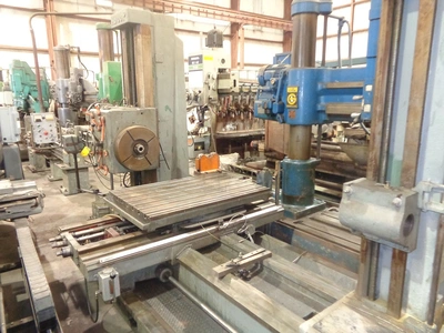 Used 1964 LAZZATI HB809 Horizontal Table Type Boring Mills | Universal Metalworking Equipment #1282199