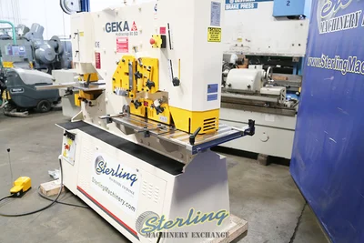 New | in-Stock GEKA HYDRACROP 80SD Ironworkers California US | Sterling Machinery Exchange #1465436