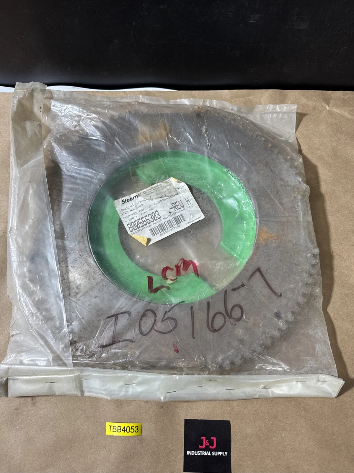 New Stearns 800566303 Pressure Plate DI-SPLN-HRZ-4 Warranty 🇺🇸