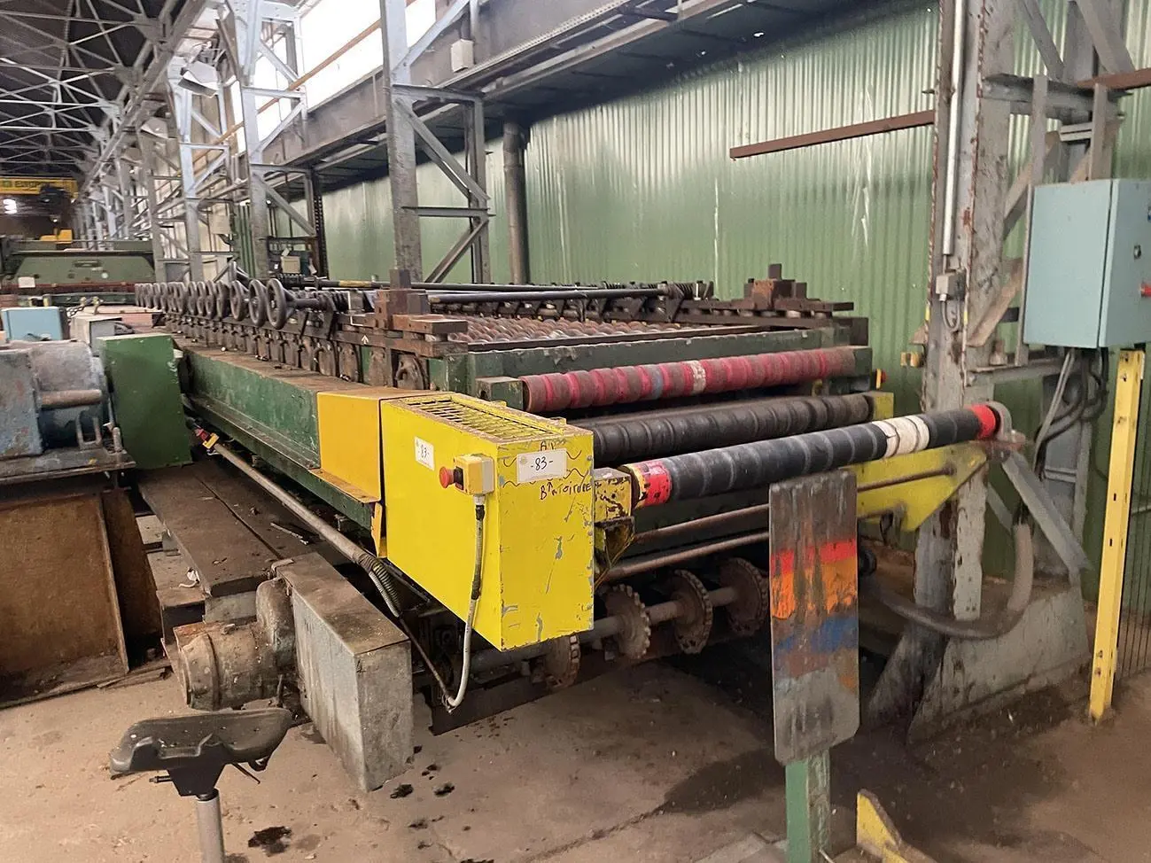 USED DIMECO PROFILING LINE 1500 MM