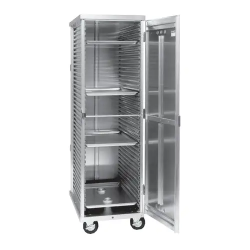 Cres Cor 102-ST-1841E Full Height Non-Insulated Mobile Heated Cabinet W/ (38) Pan Capacity, Canned Fuel