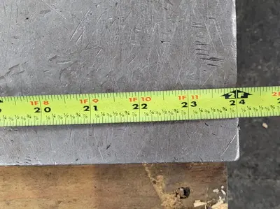 TOOLING & ACCESSORIES FIXTURE PLATE 30X24X1.5IN 3.25IN HOLE 311LB