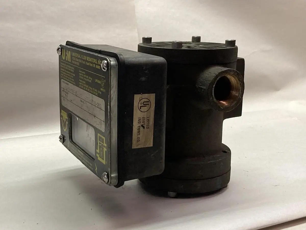 Used UNIVERSAL FLOW MONITORS SN-BBMSF40SM-6L-22P1.0T70-AINU-20D Pressure Switches Ohio US | Surplus Asset Holdings #1365812