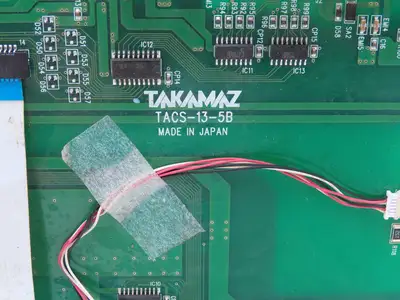 Takamaz TACS-13-5B CNC HMI Controller Panel Push Button W/Pulse Generator